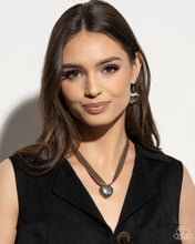 Load image into Gallery viewer, Complete Look - Brown Heart Set - Paparazzi
