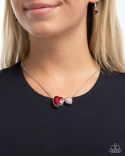 Load image into Gallery viewer, PREORDER ~ Lovely Couple - Red - Paparazzi Necklace
