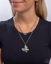 Load image into Gallery viewer, Hovering Headline - Multi - Paparazzi Necklace
