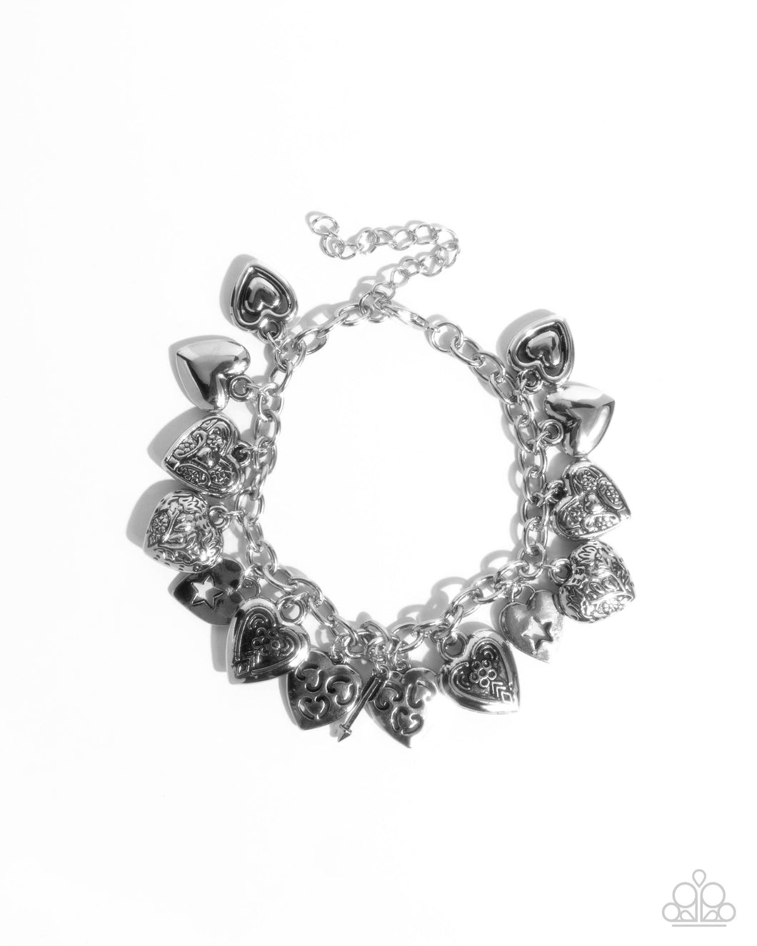 PREORDER ~ Charming Change - Silver - Paparazzi Bracelet