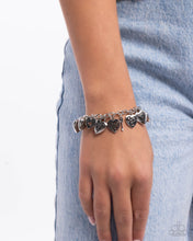 Load image into Gallery viewer, Charming Change - Silver - Paparazzi Bracelet
