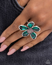Load image into Gallery viewer, Daily Drama - Green Ring
