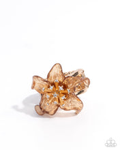 Load image into Gallery viewer, Floral Fable - Brown Ring
