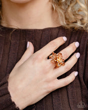 Load image into Gallery viewer, Floral Fable - Brown Ring

