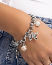 Load image into Gallery viewer, Folklore Frenzy - White - Paparazzi Bracelet
