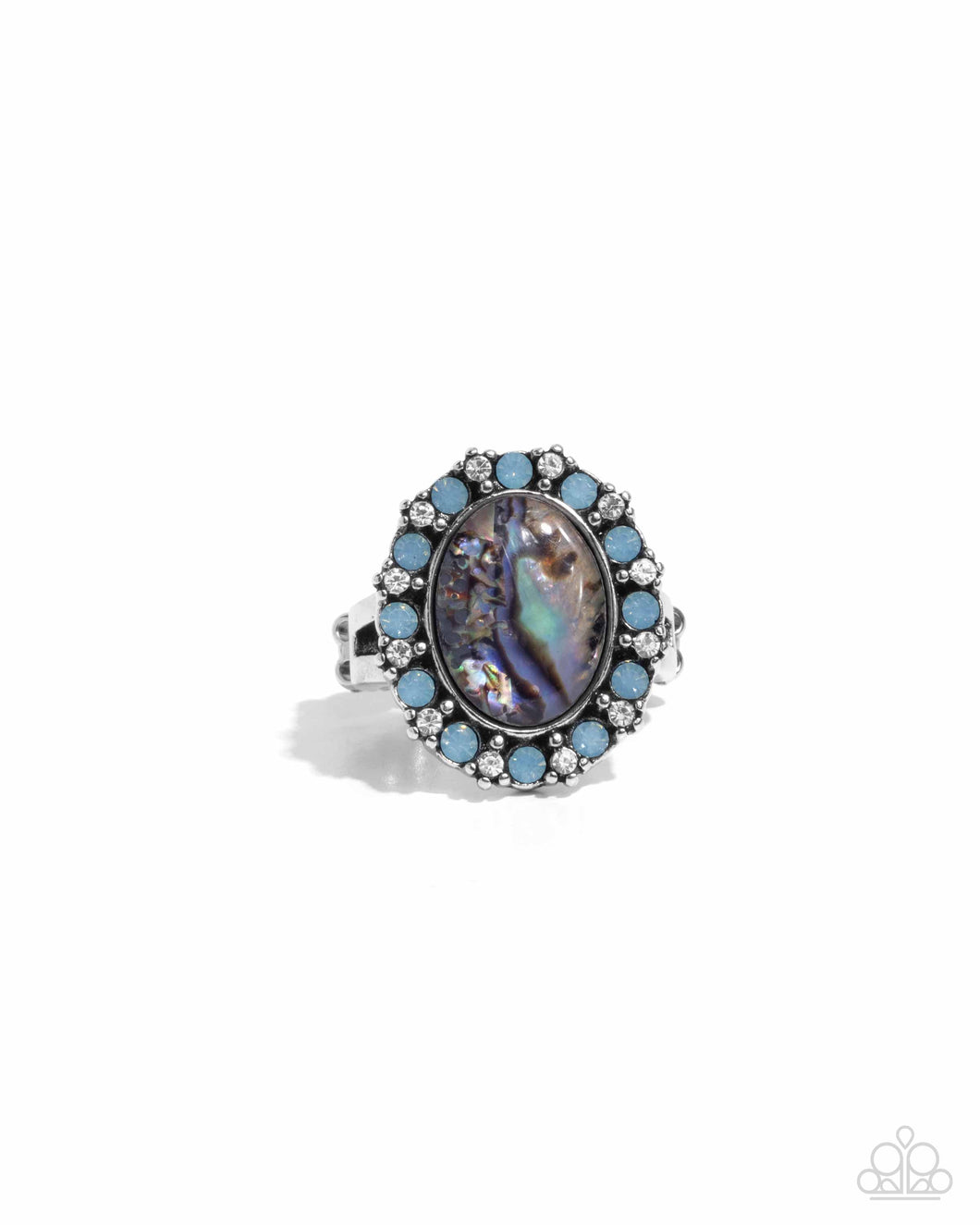 Poised and Perfect - Blue Ring