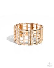 Load image into Gallery viewer, Vertical Vanity - Gold Bracelet
