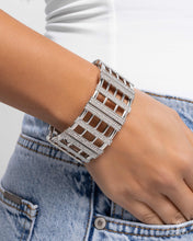 Load image into Gallery viewer, Vertical Vanity - White - Paparazzi Bracelet
