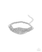 Load image into Gallery viewer, Trustworthy Twist - White - Paparazzi Bracelet
