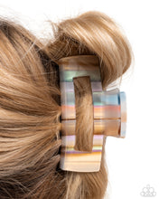 Load image into Gallery viewer, Striped Showcase - Multi Hair Clip
