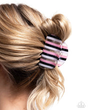 Load image into Gallery viewer, Linear Legato - Pink Hair Clip
