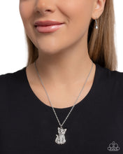 Load image into Gallery viewer, Cat Call - White - Paparazzi Necklace
