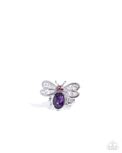 Load image into Gallery viewer, Bedazzled Bee - Purple Ring
