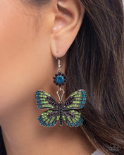 Load image into Gallery viewer, Fluttering Feature - Green - Paparazzi
