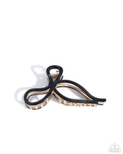 Load image into Gallery viewer, Coquette Clip - Black Hair Clip - Paparazzi

