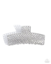 Load image into Gallery viewer, Glittery Gesture - White - Paparazzi
