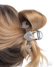Load image into Gallery viewer, Romantic Rampage - White Hair Clip - Paparazzi
