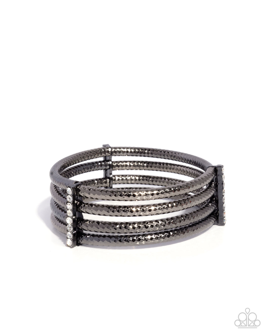 Teeming with Taste - Black Bracelet