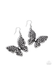 Load image into Gallery viewer, Fresh Flutter - White - Paparazzi Earrings
