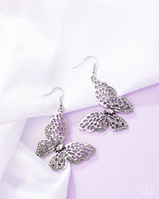 Load image into Gallery viewer, Fresh Flutter - White - Paparazzi Earrings
