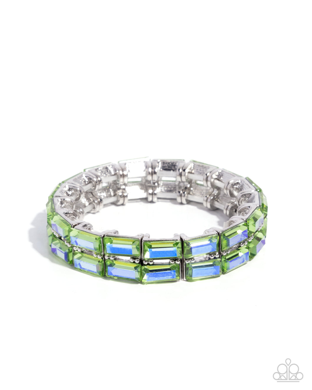 Symmetrical Statement - Green Bracelet