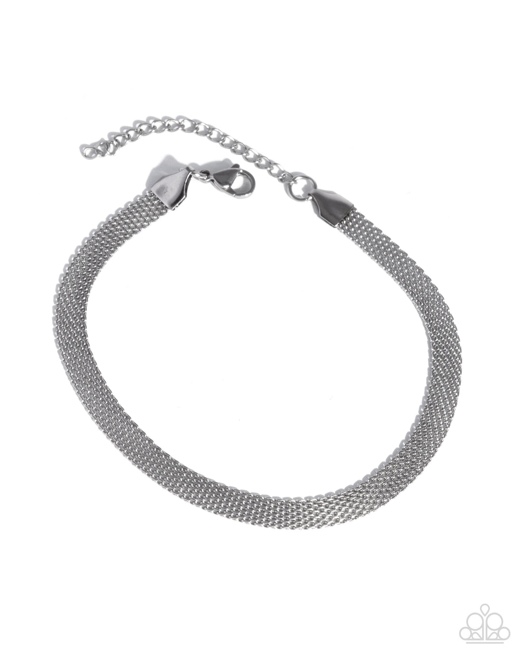 PREORDER ~ Mesh Maverick - Silver Stainless Steel - Paparazzi