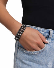 Load image into Gallery viewer, Dotted Dazzle - Black Bracelet - Paparazzi
