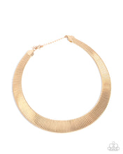 Load image into Gallery viewer, Fringe Formal - Gold - Paparazzi Necklace
