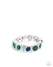 Load image into Gallery viewer, Colorful Castle - Green Bracelet
