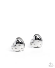 Load image into Gallery viewer, Sweetheart Stars - White Hinge Hoops
