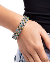 Load image into Gallery viewer, Ladylike Lattice - Green Bracelet

