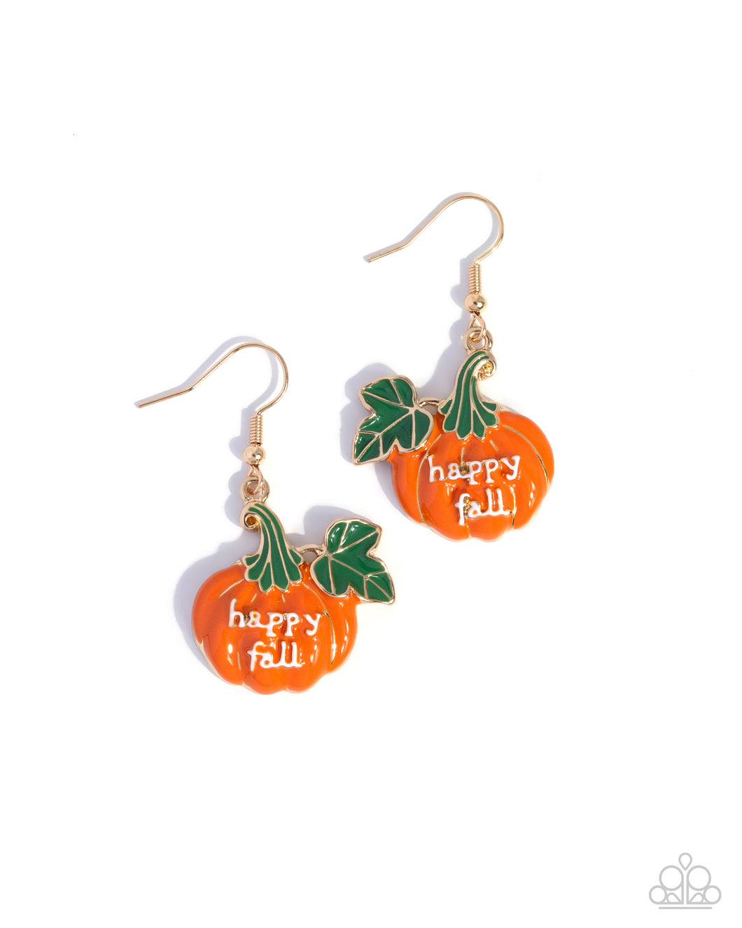 Autumn Affair - Orange Earrings - Paparazzi