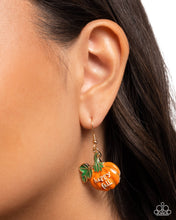 Load image into Gallery viewer, Autumn Affair - Orange Earrings - Paparazzi
