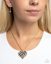 Load image into Gallery viewer, Cheetah Compound - Gold - Paparazzi Necklace
