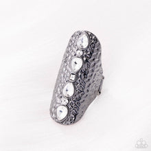 Load image into Gallery viewer, Double Take Dazzle - Black ring
