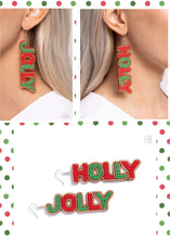 Load image into Gallery viewer, Jolly Holiday - Multi - Paparazzi Earrings
