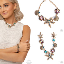 Load image into Gallery viewer, Gold Starfish &amp; Seashells Complete Look
