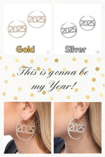 Load image into Gallery viewer, This is Gonna Be My Year - Gold - Paparazzi Earrings
