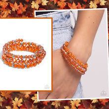 Load image into Gallery viewer, Cultured Cause - Orange - Paparazzi Coil Bracelet
