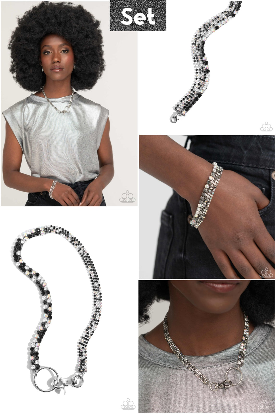 Chic Connection - Silver Paparazzi Set