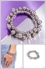 Load image into Gallery viewer, Paparazzi Bracelet - Bauble Beginning - Silver
