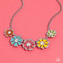 Load image into Gallery viewer, Playful Posies Multi Necklace - July 2023 Life of the Party
