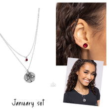 Load image into Gallery viewer, January Birthstone Beauty - Red
