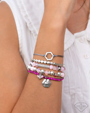 Load image into Gallery viewer, Happy As Can BEE - Pink Bracelet Stack
