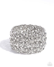 Load image into Gallery viewer, Woven Wardrobe - white - Paparazzi bracelet
