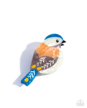 Load image into Gallery viewer, Nightingale Nature - Blue Bird Claw Clip Hair Clip - Paparazzi
