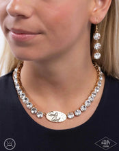 Load image into Gallery viewer, God’s Girl - Gold Necklace (Pink Diamond Exclusive) - Paparazzi
