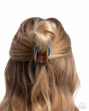 Load image into Gallery viewer, Nightingale Nature - Blue Bird Claw Clip Hair Clip - Paparazzi

