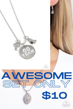 Load image into Gallery viewer, End Zone Elegance Set  - White - Paparazzi
