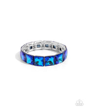 Load image into Gallery viewer, Upscale Funk - Blue - Paparazzi Bracelet
